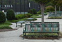 Seating at the Tennis Courts of Hamilton Mill