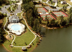 Aerial view of Longlake